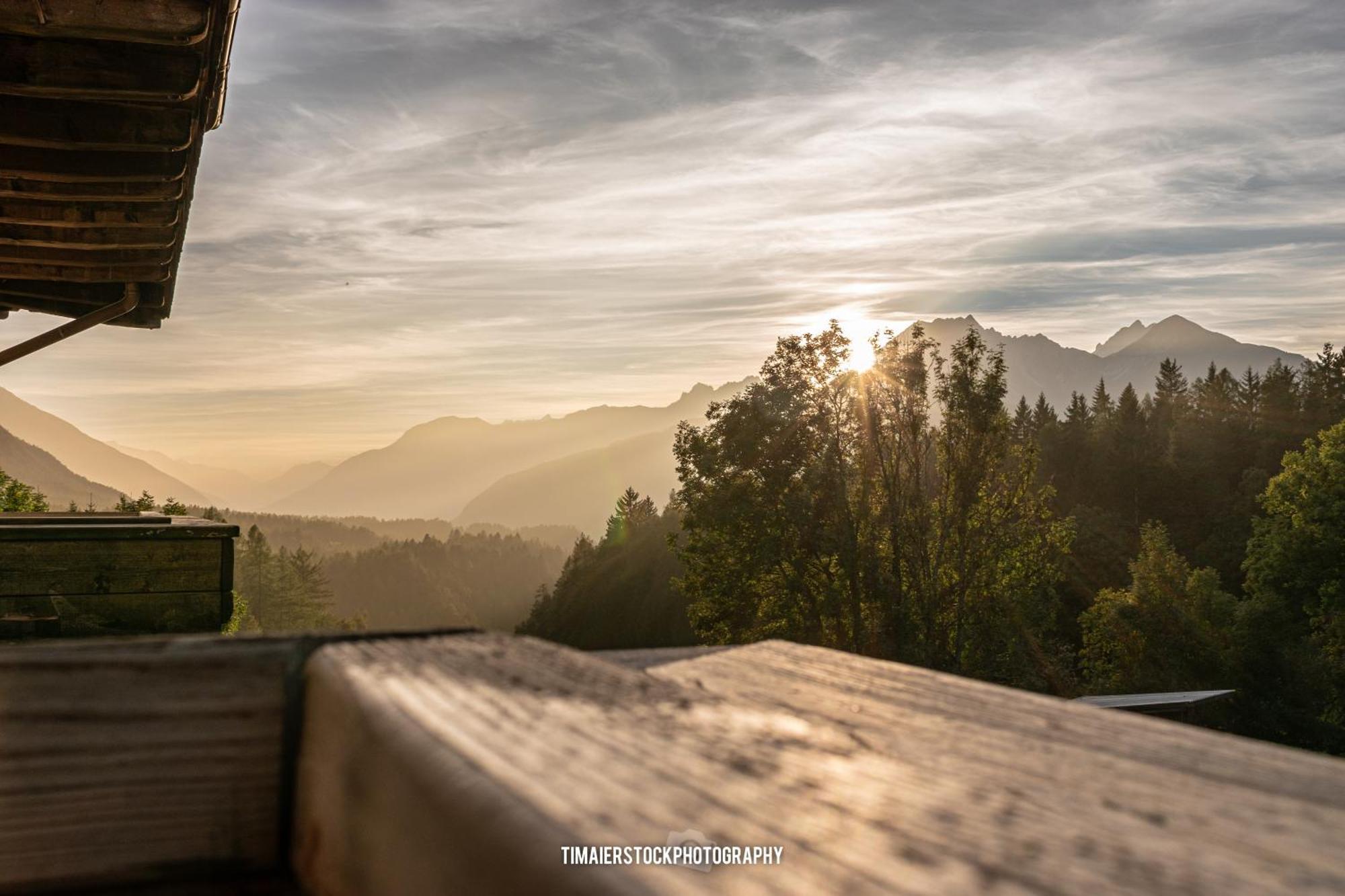 Landhaus Alpenblick Obsteig Bagian luar foto