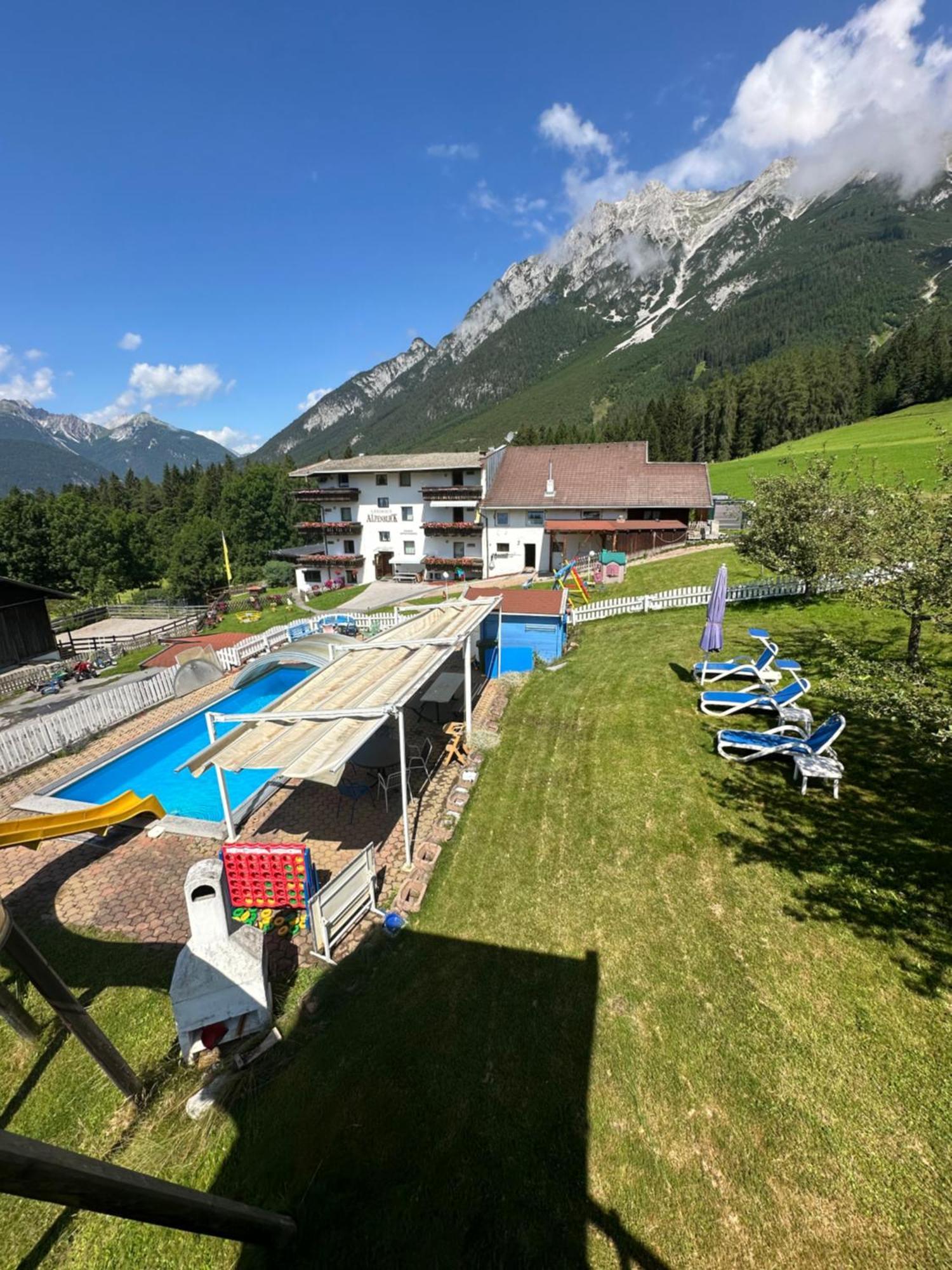 Landhaus Alpenblick Obsteig Bagian luar foto