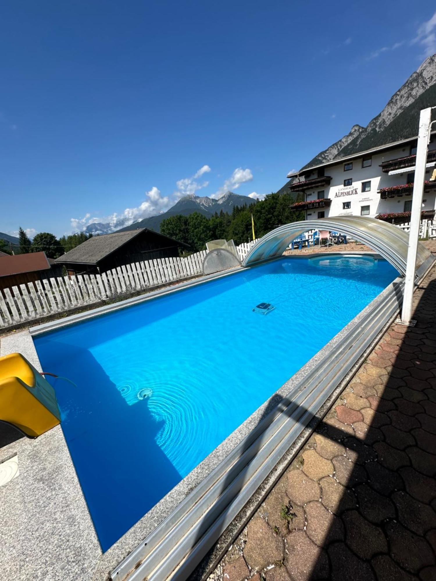 Landhaus Alpenblick Obsteig Bagian luar foto