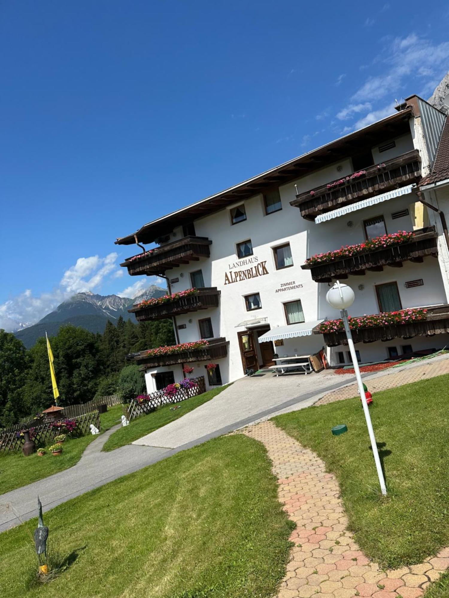 Landhaus Alpenblick Obsteig Bagian luar foto